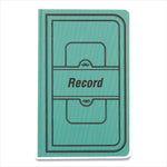 Tuff Series Record Book, Green Cover, 12 X 7.5 Sheets, 500 Sheets/book
