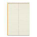 Standard Spiral Steno Pad, Gregg Rule, Brown Cover, 80 Eye-Ease Green 6 X 9 Sheets