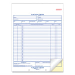 Purchase Order Book, 17 Lines, Two-Part Carbonless, 8.5 x 11, 50 Forms Total