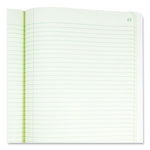 Chemistry Notebook, Narrow Rule, Blue Cover, (60) 9.25 x 7.5 Sheets