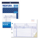 Invoice Book, Two-Part Carbonless, 5.5 x 7.88, 50 Forms Total