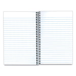 Three-Subject Wirebound Notebooks, 3-Subject, Medium/College Rule, Blue Cover, (150) 9.5 x 6 Sheets