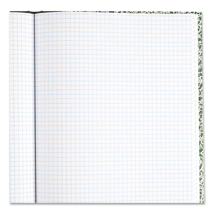Lab Notebook, Quadrille Rule (5 sq/in), Green Marble Cover, (96) 10.13 x 7.88 Sheets