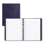 MiracleBind Notebook, 1-Subject, Medium/College Rule, Purple Cover, (75) 9.25 x 7.25 Sheets