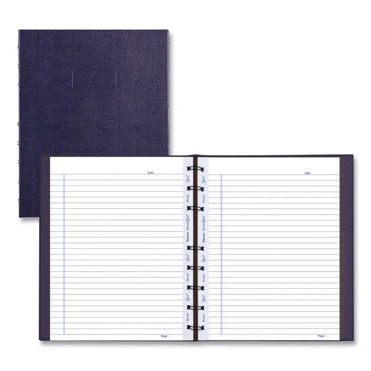 MiracleBind Notebook, 1-Subject, Medium/College Rule, Purple Cover, (75) 9.25 x 7.25 Sheets