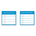 Composition Book, Medium/College Rule, Black Marble Cover, (80) 10 x 7.88 Sheets