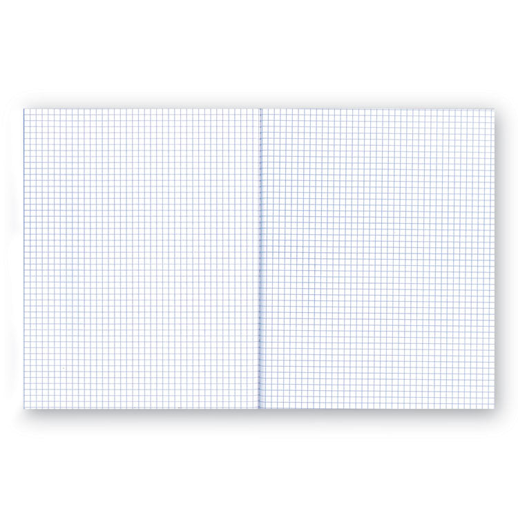 Composition Book, Quadrille Rule (5 sq/in), Black Marble Cover, (80) 10 x 7.88 Sheets