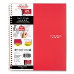 Wirebound Notebook, 1-Subject, Wide/Legal Rule, Randomly Assorted Cover Color, (100) 10.5 x 8 Sheets