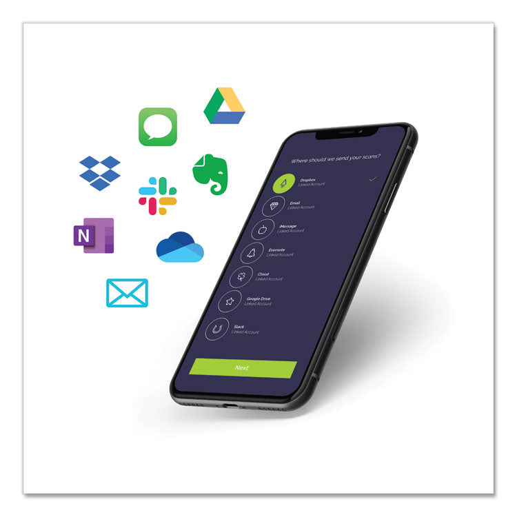 Core Smart Notebook, Dotted Rule (4 sq/in), Black Cover, (18) 8.8 x 6 Sheets