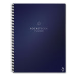 Fusion Smart Notebook, Seven Assorted Page Formats, Blue Cover, (21) 11 x 8.5 Sheets