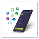 Fusion Smart Notebook, Seven Assorted Page Formats, Blue Cover, (21) 11 x 8.5 Sheets