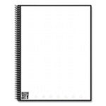 Core Smart Notebook, Dotted Rule (4 sq/in), Black Cover, (16) 11 x 8.5 Sheets