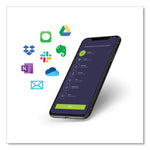 Core Smart Notebook, Dotted Rule (4 sq/in), Black Cover, (16) 11 x 8.5 Sheets