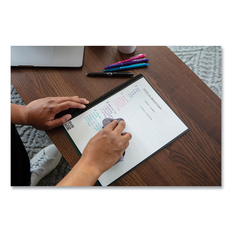 Core Smart Notebook, Dotted Rule (4 sq/in), Black Cover, (16) 11 x 8.5 Sheets