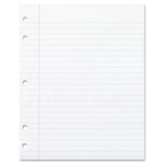 Ecology Filler Paper, 3-Hole, 8 X 10.5, Wide/legal Rule, 150/pack