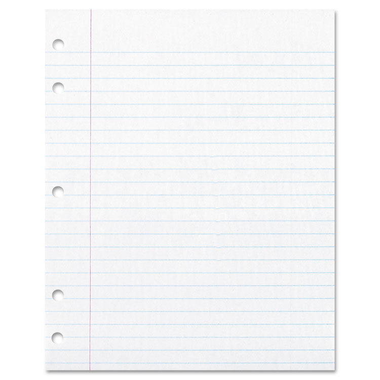 Ecology Filler Paper, 3-Hole, 8 X 10.5, Wide/legal Rule, 150/pack