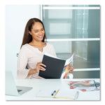 Thermal Binding System Presentation Covers, Clear, 181 to 240 Sheet Capacity, 11 x 8.5, Unpunched, 10/Pack