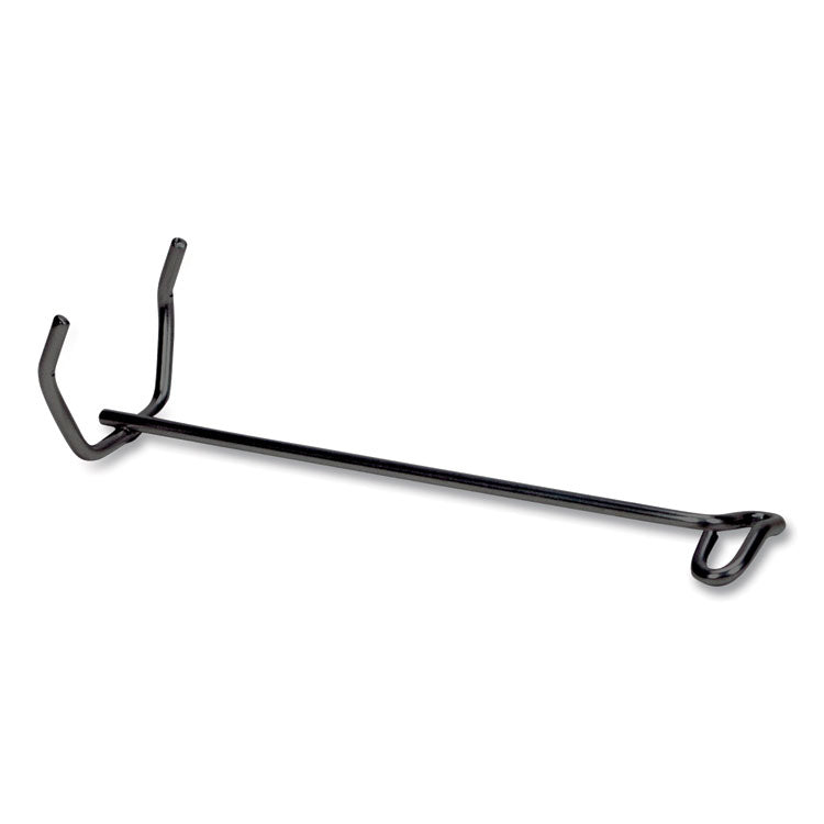 Desk Tray Stacking Posts for 5" Capacity Trays, Wire, Black, 4 Posts/Set