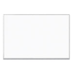 Melamine Dry Erase Board, 72" x 48" (Actual Size: 70" x 47"), White Surface, Satin Aluminum Frame