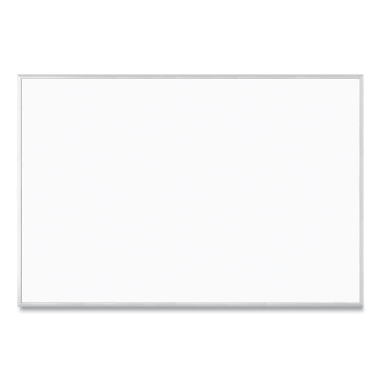 Magnetic Dry Erase Board with Aluminum Frame, 72" x 48" (Actual Size: 70" x 47"), White Surface, Satin Aluminum Frame