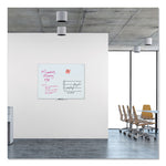 Glass Dry Erase Board, 48" x 36" (Actual Size: 47" x 35"), White Surface