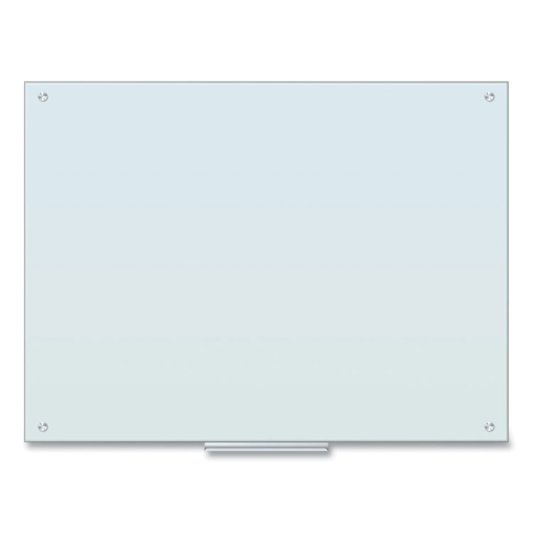 Glass Dry Erase Board, 48" x 36" (Actual Size: 47" x 35"), White Surface