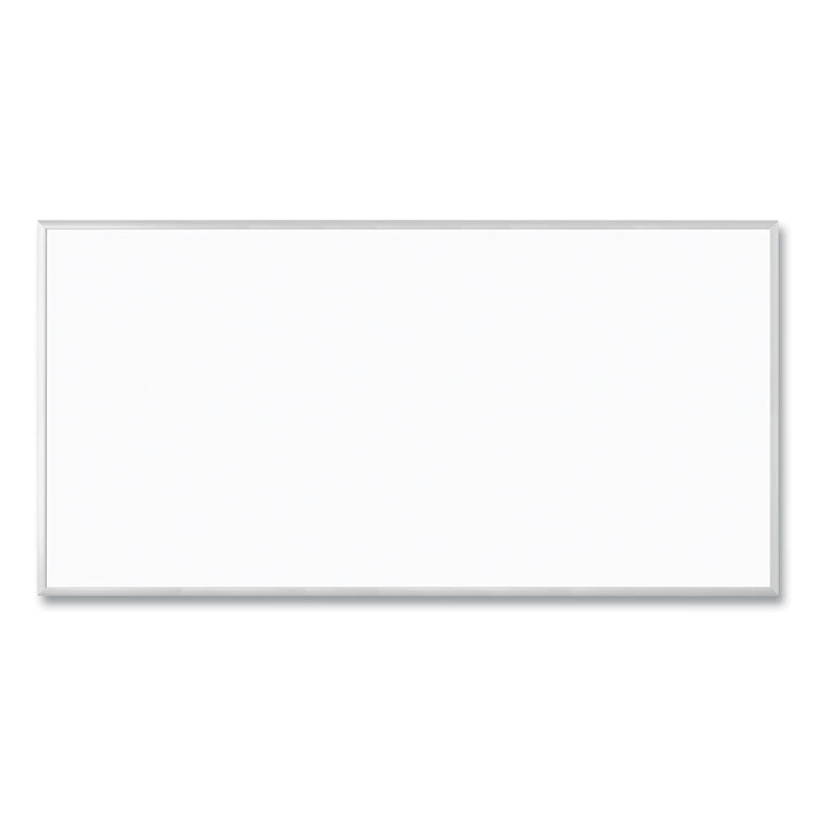 Magnetic Dry Erase Board with Aluminum Frame, (Actual Size: 95" x 47"), White Surface, Satin Aluminum Frame