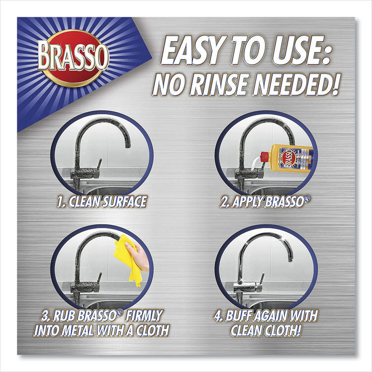 Metal Surface Polish, 8 Oz Bottle