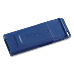 Classic Usb 2.0 Flash Drive, 16 Gb, Blue, 5/pack