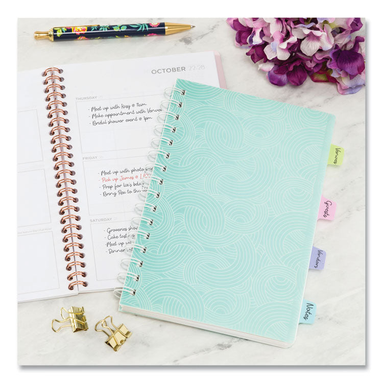 Ultra Tabs Repositionable Tabs, Mini Tabs: 1" x 1.5", 1/5-Cut, Assorted Pastel Colors, 40/Pack