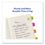 Ultra Tabs Repositionable Tabs, Mini Tabs: 1" x 1.5", 1/5-Cut, Assorted Neon Colors, 80/Pack