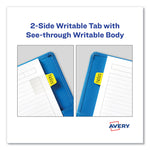 Ultra Tabs Repositionable Tabs, Mini Tabs: 1" x 1.5", 1/5-Cut, Assorted Neon Colors, 80/Pack