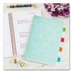 Ultra Tabs Repositionable Tabs, Mini Tabs: 1" x 1.5", 1/5-Cut, Assorted Colors, 80/Pack