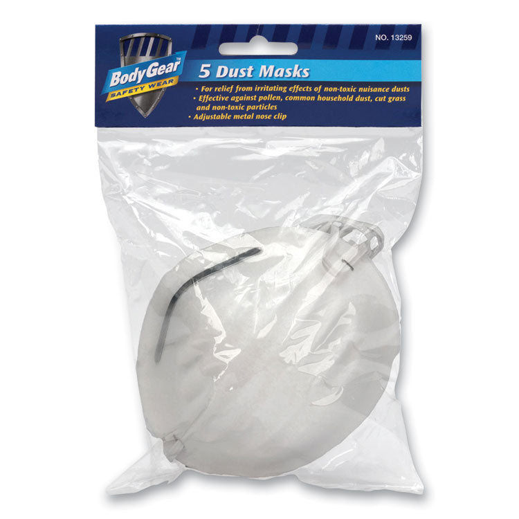 Bodygear Dust Mask, 5/pack