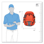 Emergency Preparedness First Aid Backpack, Xl, 63 Pieces, Nylon Fabric