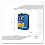 Soft-Sided First Aid and Emergency Kit, 104 Pieces, Soft Fabric Case