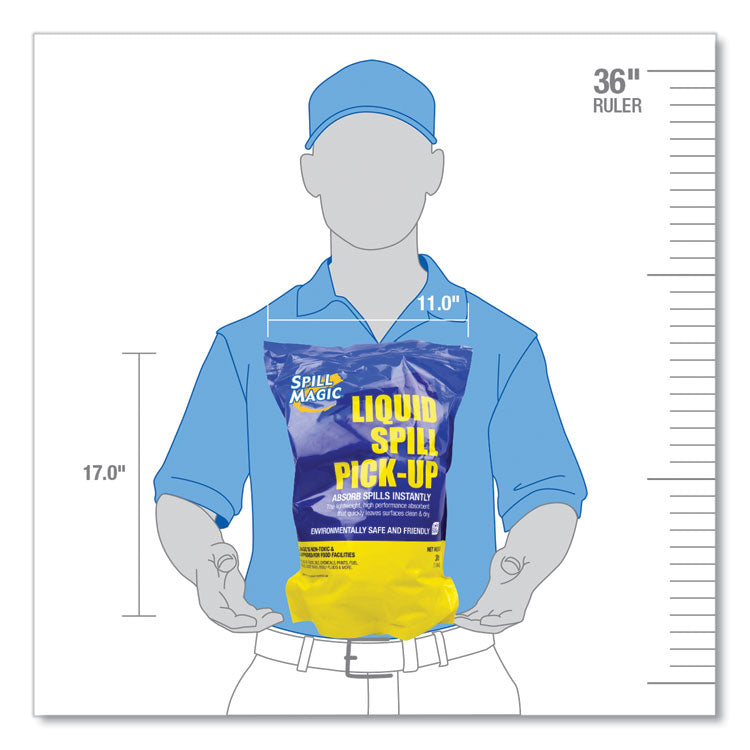 Sorbent, 4 qt, 3 lb Bag