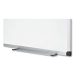 Porcelain Value Dry Erase Board, 36" x 48", White Surface, Satin Aluminum Frame
