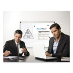 Porcelain Value Dry Erase Board, 48" x 96", White Surface, Satin Aluminum Frame