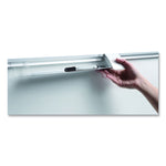 Magnetic Dry Erase Calendar Board, Monthly Planning/Scheduling, 36" x 24", White Surface, Satin Aluminum Frame