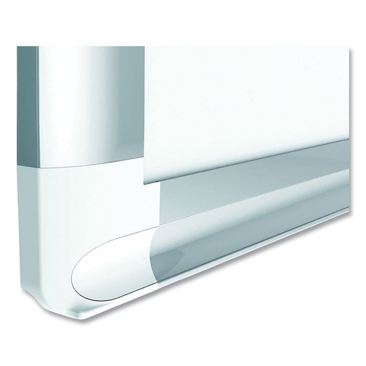 Magnetic Dry Erase Calendar Board, 12-Month Planning/Scheduling, 48" x 36", White Surface, Satin Aluminum Frame