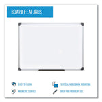 Value Lacquered Steel Magnetic Dry Erase Board, 96" x 48", White Surface, Satin Aluminum Frame