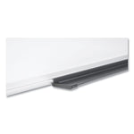 Value Lacquered Steel Magnetic Dry Erase Board, 96" x 48", White Surface, Satin Aluminum Frame