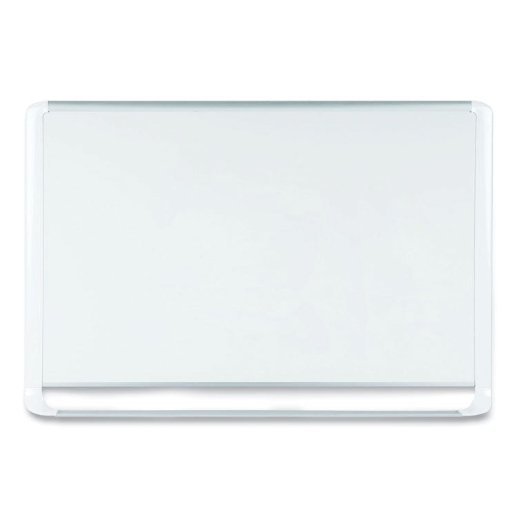 Gold Ultra Magnetic Dry Erase Boards, 36" x 24", White Surface, White/Natural Aluminum Frame