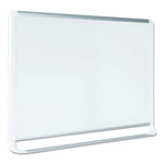 Gold Ultra Magnetic Dry Erase Boards, 36" x 24", White Surface, White/Natural Aluminum Frame