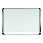 Gold Ultra Magnetic Dry Erase Boards, 48" x 36", White Surface, Black/Satin Aluminum Frame