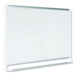 Gold Ultra Magnetic Dry Erase Boards, 48" x 36", White Surface, White/Natural Aluminum Frame