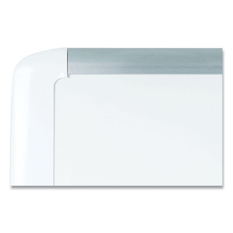 Gold Ultra Magnetic Dry Erase Boards, 48" x 36", White Surface, White/Natural Aluminum Frame