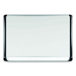 Gold Ultra Magnetic Dry Erase Boards, 72" x 48", White Surface, Black/Satin Aluminum Frame