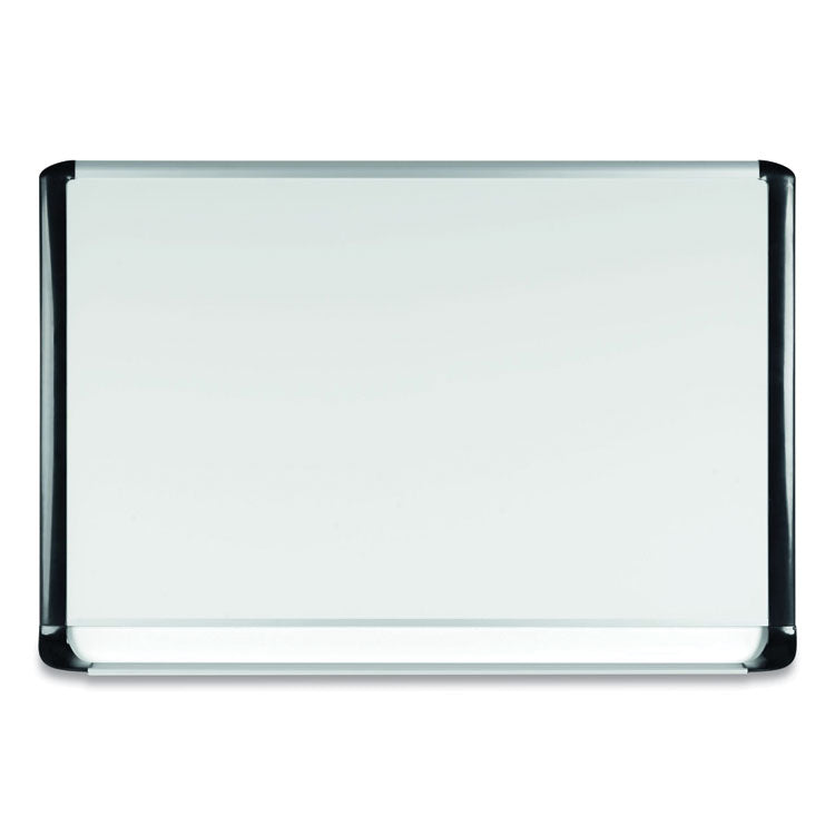 Gold Ultra Magnetic Dry Erase Boards, 72" x 48", White Surface, Black/Satin Aluminum Frame